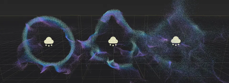 Turbulence displacement